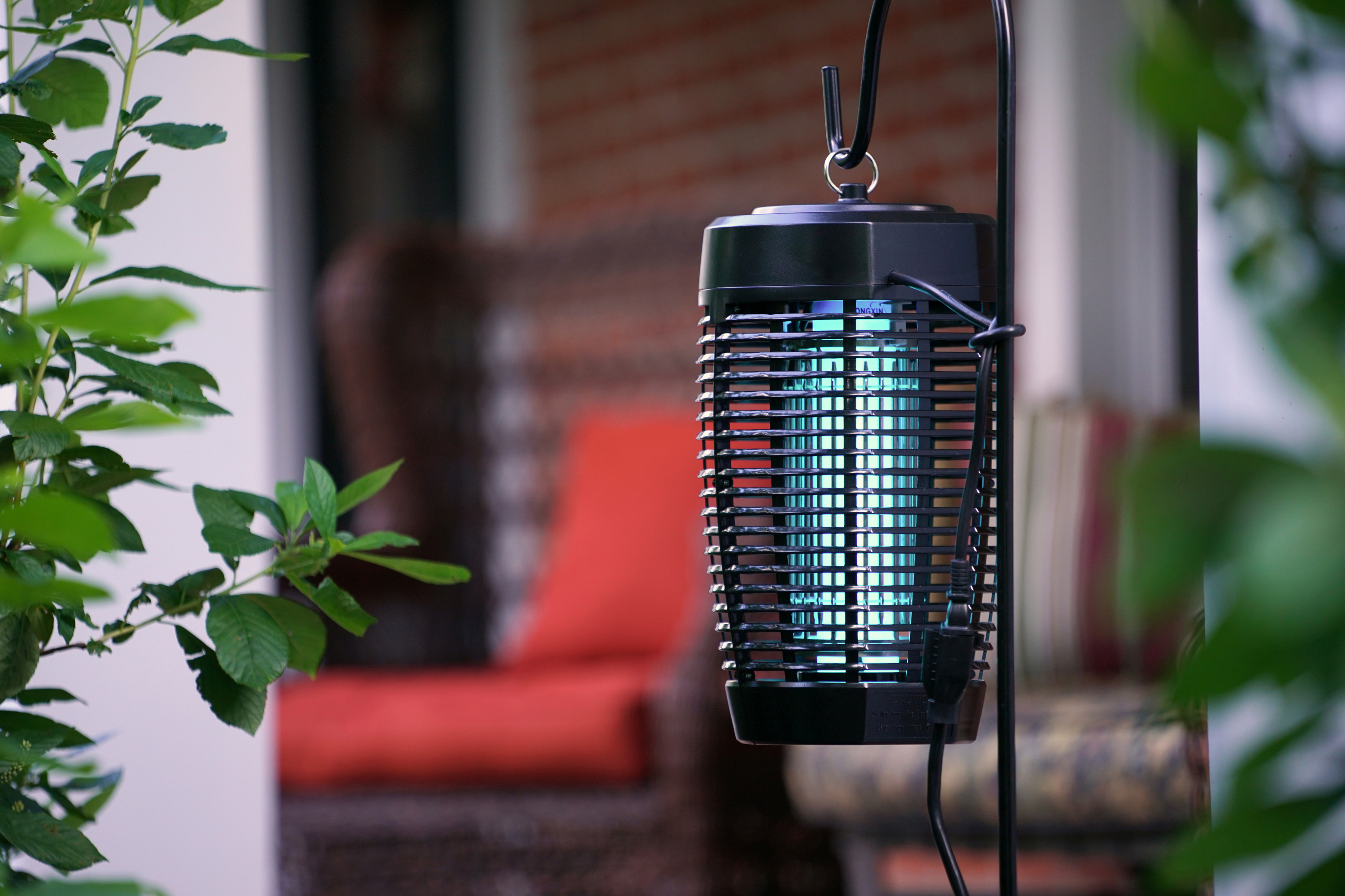 PIC 20W Outdoor Mosquito Bug Zapper, Electric Insect Killer, 1 Acre Coverage, Black
