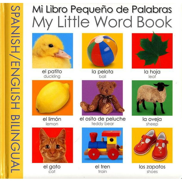 My Little Word Book Bilingual Spanish/English Bilingual