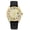Multicolor, variant on 8.5CT Golden Half Iced Out Moissanite Watch, Collection of 647 D Color Moissanite Stones,Mechanical Wristwatch with Multi-Color Rubber Strap,Date Dial