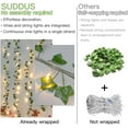 thumbnail image 5 of Vine with Fairy Lights Plug in, 100 LED Ivy String Lights with Remote, Leaf Lights for Bedroom, Room, Wall, Garden, Party, Wedding Decor (Warm White, 5 of 12