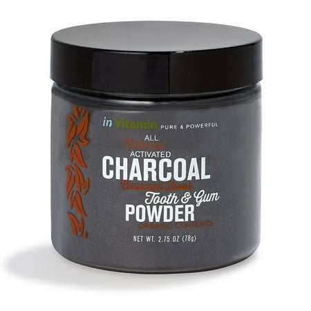 Activated Charcoal Tooth & Gum Powder (Best Tooth Powder For Gum Disease)
