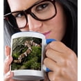 thumbnail image 2 of 3drose, Broad-banded Copperhead Snake, Central Pa - Us39 Jmc0011 - Joe and Mary Ann Mcdonald, 11oz Two-tone Blue Mug, 2 of 6