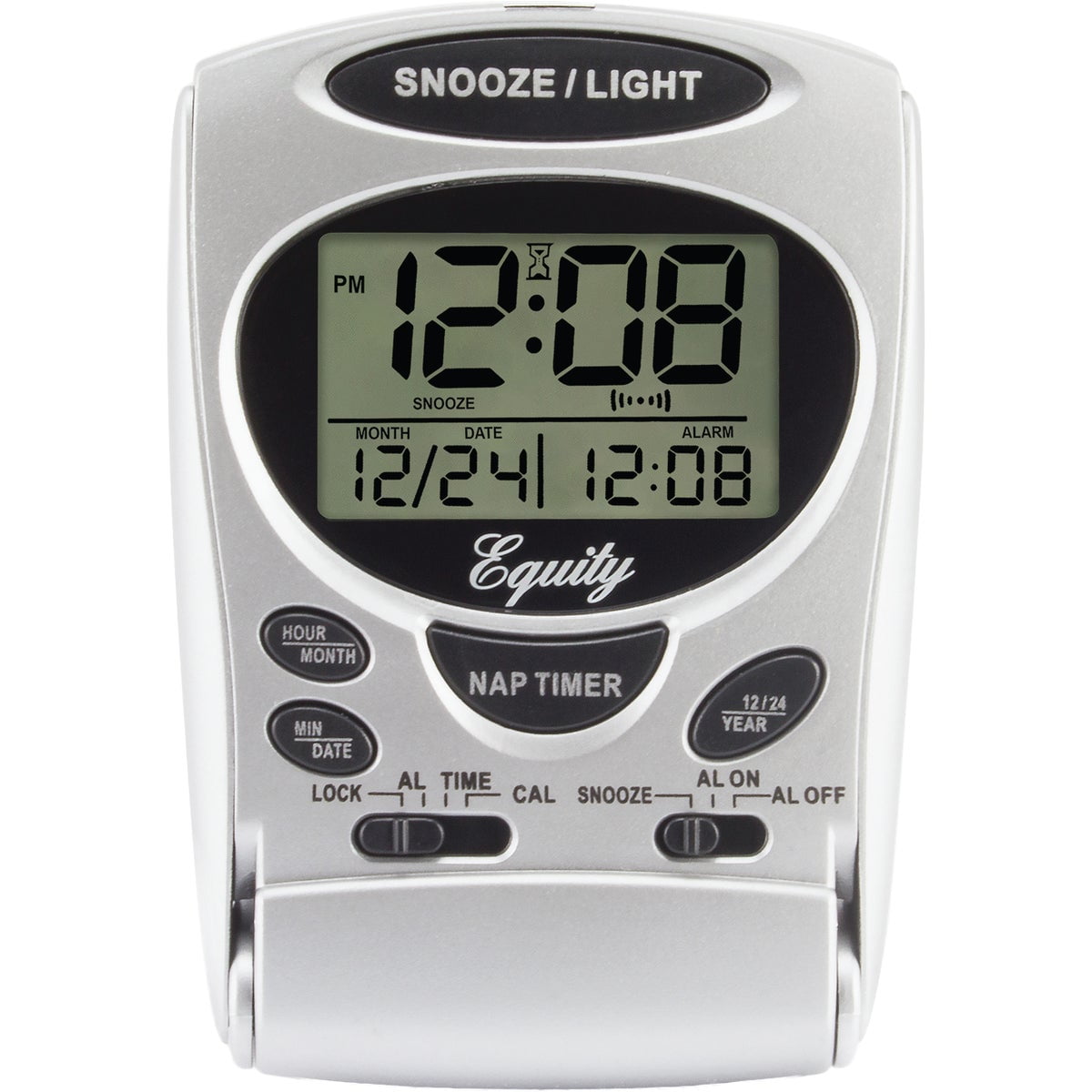 La Crosse Technology Equity LCD Travel Alarm Clock Pack of 6 La Crosse Technology Equity LCD Travel Alarm Clock Pack of 6 - ab 55618 c d 851 473 a a 260 0076 fe