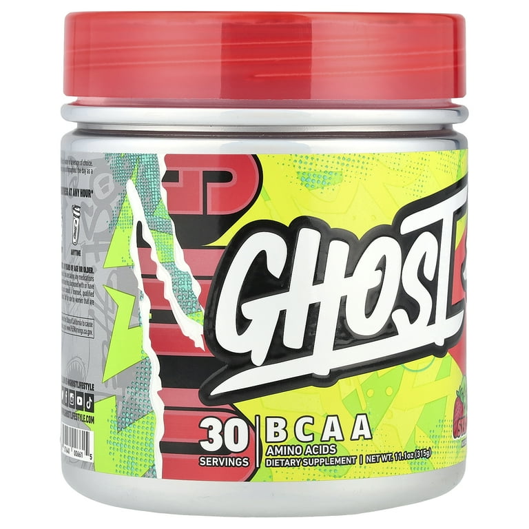 GHOST BCAA, Kiwi Strawberry, 11.1 oz, Vegan, Amino Acids
