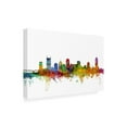 thumbnail image 3 of Trademark Fine Art Michael Tompsett Nashville Tennessee Skyline Canvas Wall Art - 16x24, 3 of 5