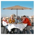 thumbnail image 7 of 9' Patio Umbrella Outdoor Table Market Yard Umbrella with Push Button Tilt/Crank, 7 of 7