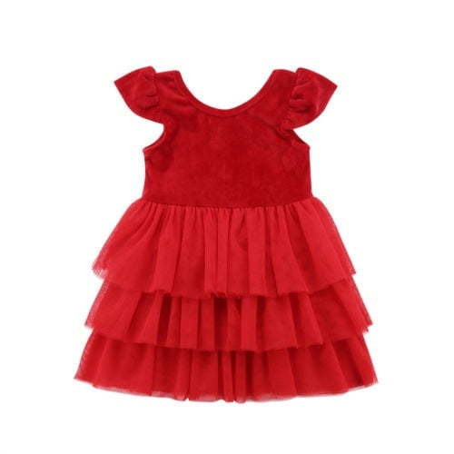 christmas tulle dress