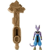 Bandai America Dragon Ball Spin Battlers Series 1 Beerus Age 4-12 Action Figure (5")