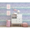 thumbnail image 5 of Arthouse Winifred Lavender Ombre Brick Wallpaper, 5 of 7