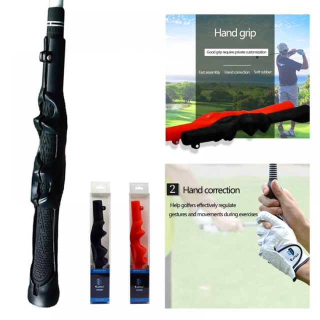 Golf Trainor Outdoor Alignment Golf Swing Trainer Beginner Gesture Alignment Training Aids Correct Training Grip Aid Posture Correction