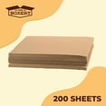 thumbnail image 3 of The Boxery Corrugated Cardboard Insert Pads/Filler Sheets, 200 Count, 16.75''x21.75", Brown, 1/8” thick, 3 of 6