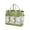 #042-Green, variant on Garden Tool Bag Organizer Heavy Duty Stand-Up Gardening Tote with Adjustable Shoulder Strap Multiple Pockets for Gardeners Homeowners and Landscapers Floral Design