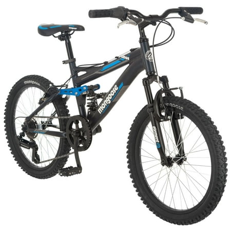 Mongoose Ledge 2.1 Mountain Bike, 20-inch wheels, 21 speed, boys frame,
