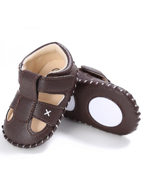 baby boy leather sandals