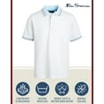 thumbnail image 6 of Ben Sherman Boys' Polo Shirt - Classic Fit Short Sleeve Pique Polo - Comfort Stretch Golf Shirt (8-18), 6 of 7