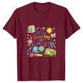 thumbnail image 5 of Fnhpitd Butter T Shirt Teach Tshirt Cute Teacher Life Shirts Special Education Tee Inspirational Tops Wine,2Xl, 5 of 7