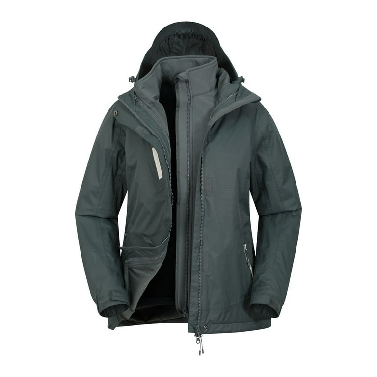 Mountain Warehouse Womens Bracken Extreme 3 in 1 Waterproof Jacket Walmart