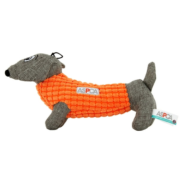 Aspca Orange Burlap Pixel Dachshund Dog Toy Walmart Com Aspca Orange Burlap Pixel Dachshund Dog Toy Walmart Com