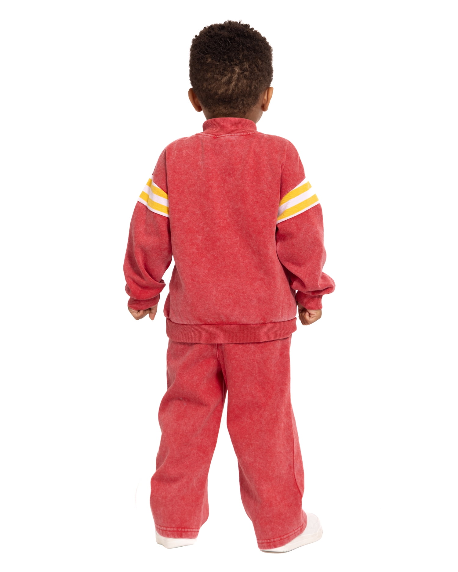 Pixar Cars Toddler Boys Quarter Zip Pullover and Pants Set, 2-Piece, Sizes 12M-5T