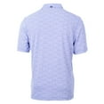 thumbnail image 3 of Men's Cutter & Buck Blue Omaha Storm Chasers Virtue Eco Pique Botanical Print Recycled Polo, 3 of 3