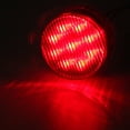 thumbnail image 4 of Scitoo 4Pcs Truck Trailer Round 2" 9 LED Side Marker Clearance Lamp Assembly Round Shape, 4 of 5