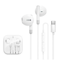 Wired in-Ear Headphones with Microphone USB TypeC Connector Volume Control Compatible with Galaxy Etc