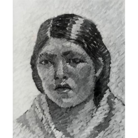 Posterazzi SAL995103342 Portrait of a Girl R. De La Varre Bolivian Museum of Fine Art La Paz Bolivia Poster Print - 18 x 24 in.