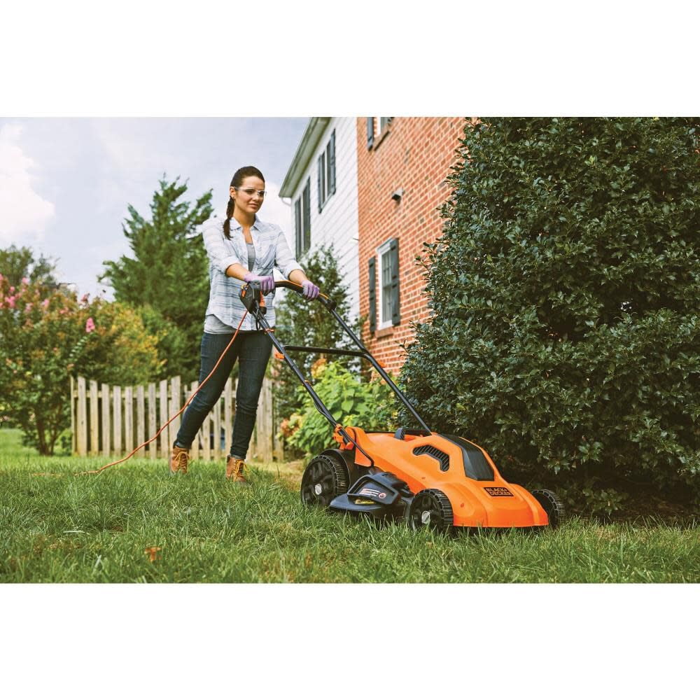BLACK+DECKER Electric Lawn Mower, 13-Amp, Corded (BEMW213)