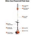thumbnail image 1 of OUYAWEI 43cc Gas Powered Pole Chain Saw Anti-Vibration Handle Auto-Oiling Quick Release Tree Trimming, 1 of 9