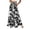Black, variant on Boho Palazzo Pants for Women Casual Trendy Vacation Wide Leg Pants Fall Lounge Drawstring High Waisted Trousers Blue, L