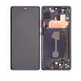 thumbnail image 2 of Assemblage de Remplacement OLED avec Cadre Compatible pour Samsung Galaxy S10 Lite (Reconditionné) (Noir Prism), 2 of 2