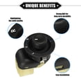 thumbnail image 3 of Encendido Espejo Control Interruptor Compatible para Jeep Patriot, Negro, 3 of 7