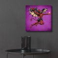 thumbnail image 6 of Epic Art 'Red Devil With Wings' by Flyland Designs, Acrylic Glass Wall Art, 12"x12", 6 of 8