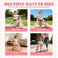 thumbnail image 4 of XJD 7 in 1 Toddler Tricycle with Push Handle,Toddler Bike for 1-3 Years Old Boy Girl, Toddler Push Tricycle, Baby Bike Balance Bike with Adjustable Seat Height and Removable Pedal, 4 of 11