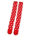 thumbnail image 5 of Kilaqueen Ladies Socks Spring Fall Polka Dots Graphic Classic Socks Over the Knee Socks for Women Lightweight Breathable Universal Long Stockings, 5 of 6