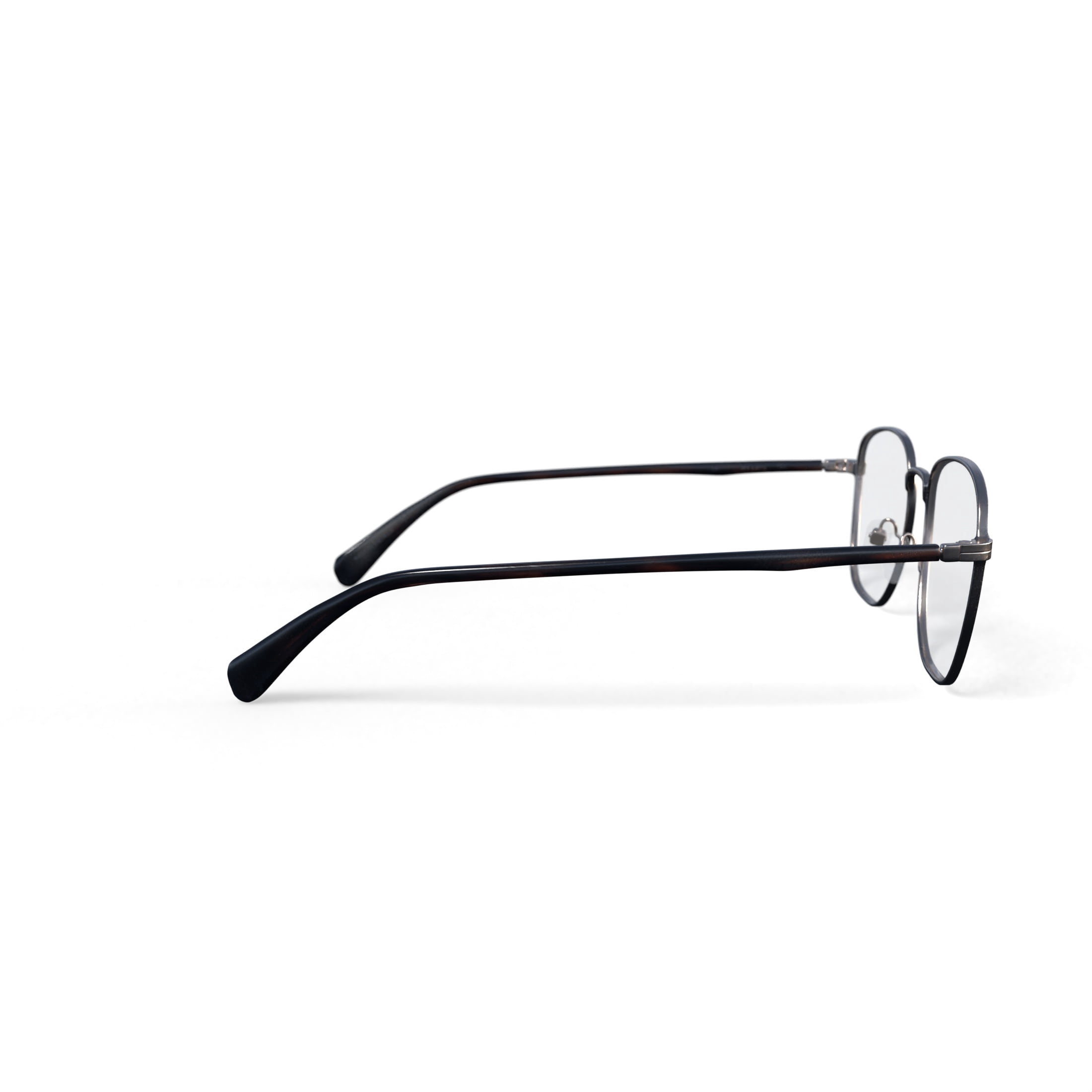 Walmart Men's Larry Square Prescription Eyeglasses with Case, Gold
