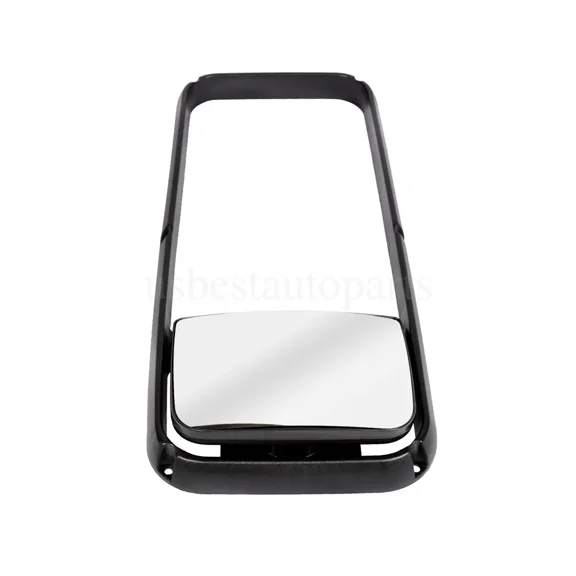 Door Mirror Frame W/Lower Glass Heated For Kenworth T660 T600 T2000 Peterbilt387