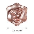 thumbnail image 3 of Efavormart Set of 4 Rose Gold Floating Candle Blush Unscented Floating Rose Candle for Wedding Party Centerpieces Home Decor, 3 of 11
