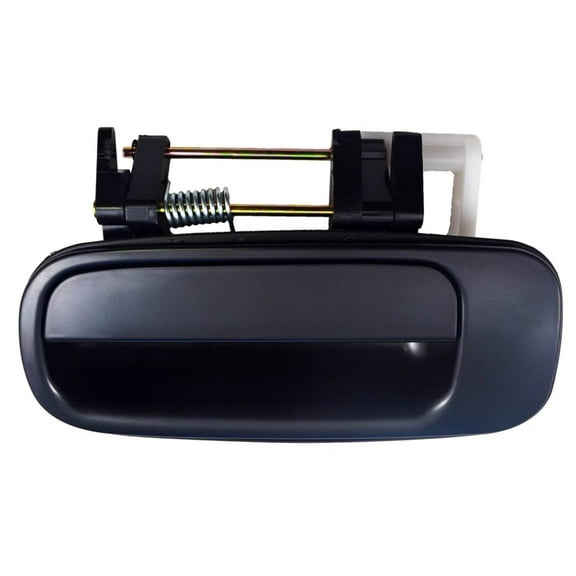 PT Auto Warehouse TO-3176S-RL - Outer Exterior Outside Door Handle, Smooth Black - Driver Side Rear Fits select: 1992-1996 TOYOTA CAMRY
