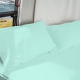 thumbnail image 3 of DNG Creations Solid Aqua Blue Colour 6 Piece Zipper Sheet Set - Include (1 Fitted Sheet Base, 2 Sheet has Zipper, 1 Flat Sheet And 2 Pillowcase) 800 Threads Count ( King - Size ), 3 of 7