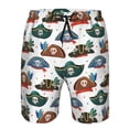thumbnail image 3 of Goofa Pirate Hats Printed Mens Swim Trunks Summer Quick Dry Short Beach Swimwear Bathing Suits-XX-Large, 3 of 9