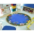 thumbnail image 2 of Joy Carpets Kid Essentials Jungle Friends 13'2" Round Area Rug in Color Multi, 2 of 3