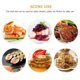 thumbnail image 2 of Bandeja para cubiertos Plato con forma de concha de caviar Platos para aperitivos Plato para servir con forma de cubiertos Bandeja para sushi, 2 of 6