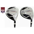 thumbnail image 1 of AGXGOLF Men's MAGNUM 3 & 5 Fairway Woods Set (15, 18 Degree): Graphite Shafts + Head Covers Right Hand, Senior Flex, 2X-Tall Length (+2.0"), 1 of 2