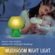 thumbnail image 3 of Lámpara de hongo - Lámpara de mesita de noche pequeña con cable regulable, lámparas de mesita de noche de vidrio para sala de estar dormitorio (verde), 3 of 5