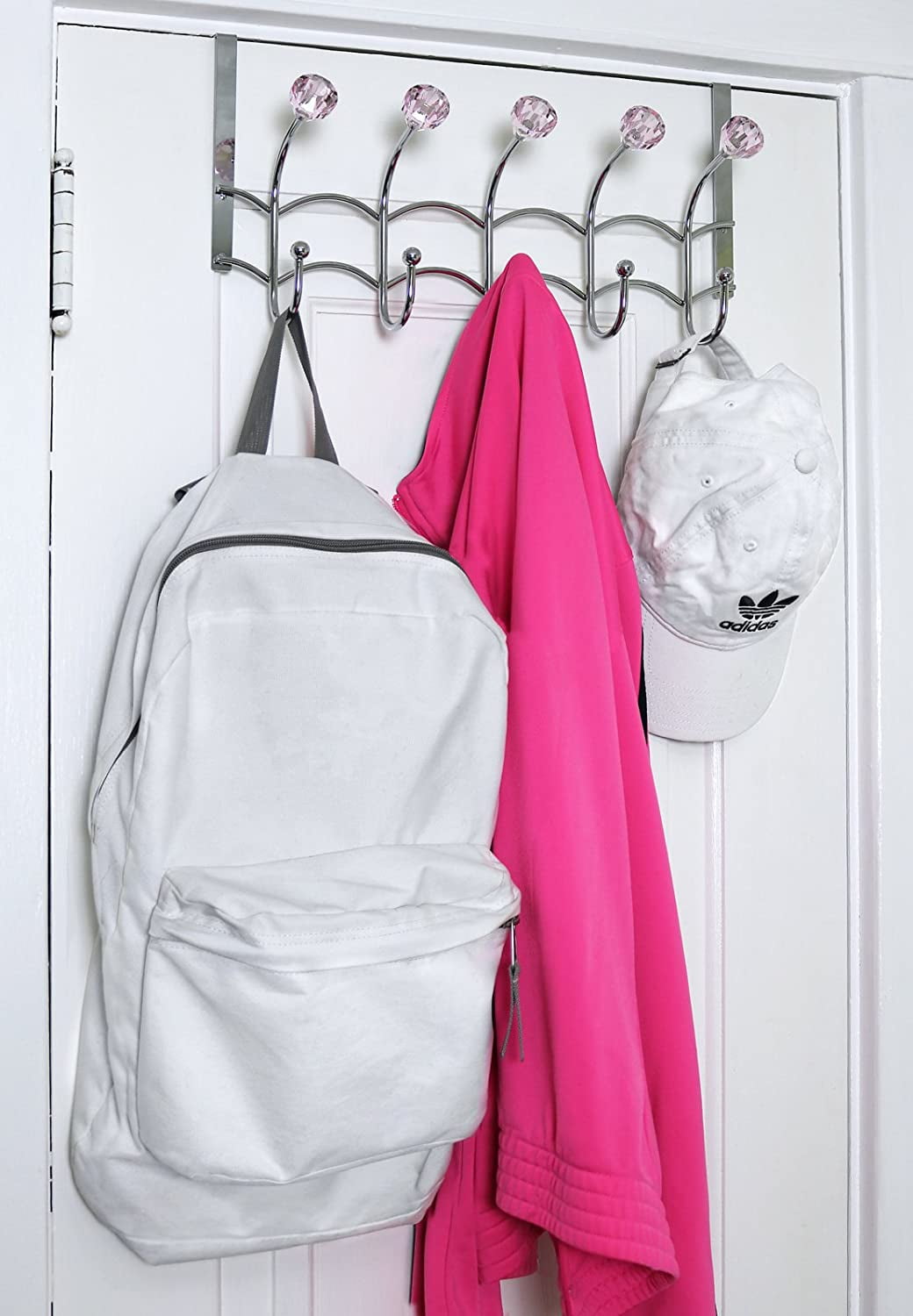 Pink door hooks cheap