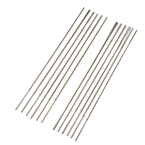 Scroll Saw Blades, High Hardness 144PCS Spiral Scroll Saw Blades 7/0 Metal for Metal Working