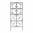 thumbnail image 2 of Achla Designs VFT-22 Aldrich Support Wrought Iron Garden Trellis for Climbing Plants, Graphite, 2 of 4