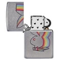 thumbnail image 4 of Zippo Playboy Multi Color Bunny Street Chrome Pocket Lighter, 4 of 6