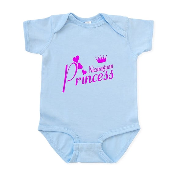 CafePress - Nicaraguan Princess Infant Bodysuit - Baby Light Bodysuit, Size Newborn - 24 Months